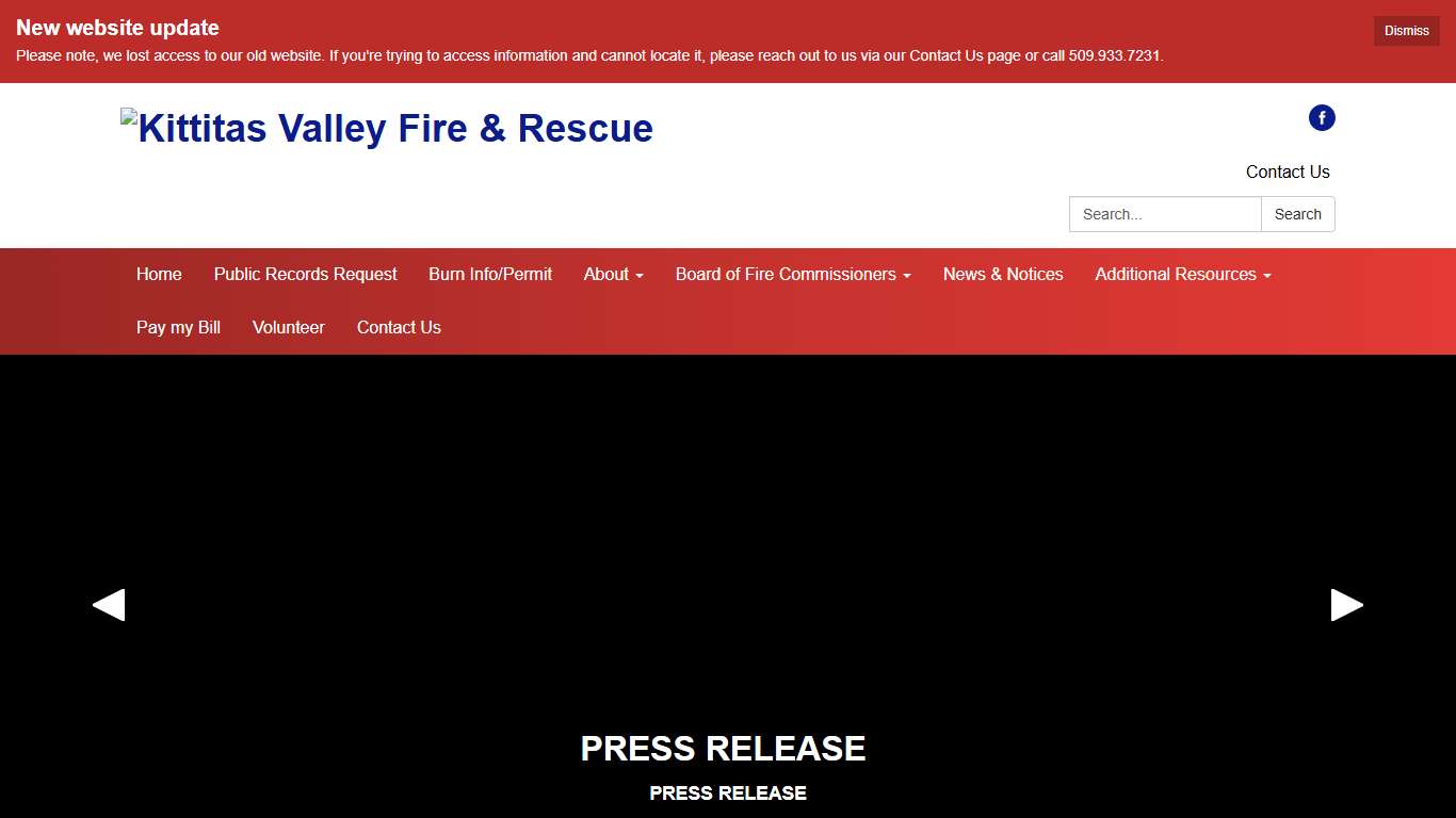 Homepage Kittitas Valley Fire & Rescue